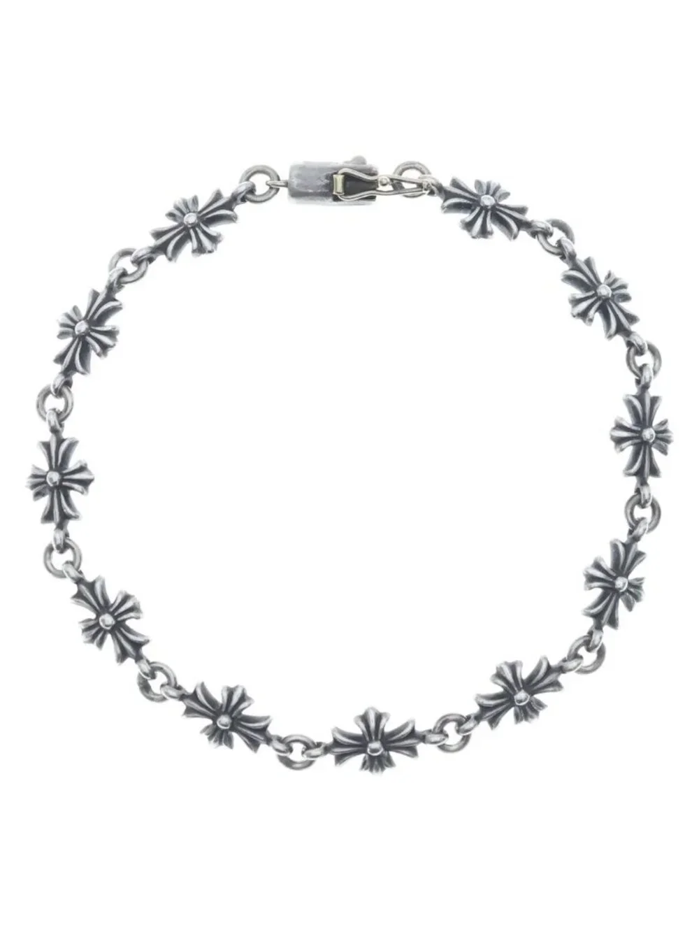 Chrome Hearts Tny CH Pls Tiny CH Plus Bracelet Silver